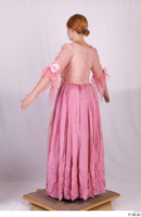  Photos Woman in Historical Dress 76 a poses historical clothing summer dress whole body 0004.jpg